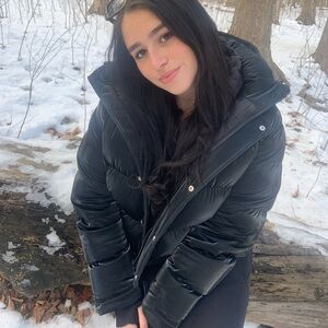 Aritzia Super Puff Shorty - Liquid Shine